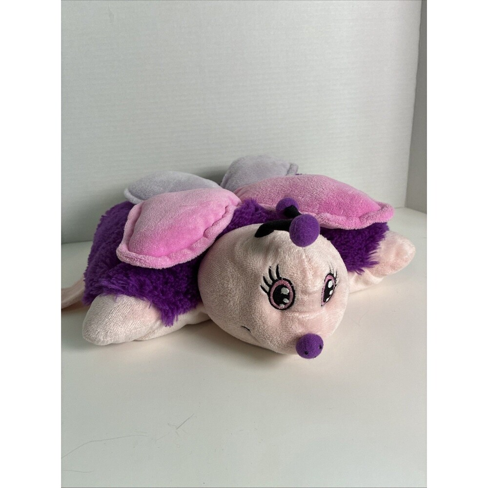 2010 Pillow Pets PeeWees Fluttery Butterfly 12.5" x 11" Pillow